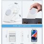 3 in 1 Foldable Magnetic Wireless Charging Station with PD 20W USB-C Adapter, Compatible with MagSafe Image 2