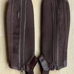 Fouganza Series 300 kid's brown half chaps