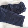 Sezane Fabio Trousers -Marine Blue Velvet- New with Tags (Size 38 / UK 10) Image 9