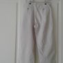 vintage Beige Embroidered 3/4 Length Trousers. Image 3