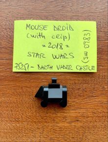 Lego minifigure Mouse Droid (with clip) sw0983 - 2019
