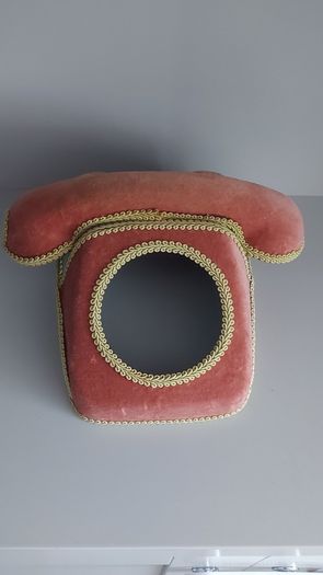 Vintage brocade telephone cover