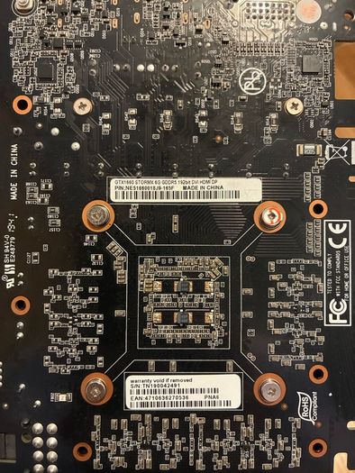 Gtx 1660 6GB Palit StormX GDDR5