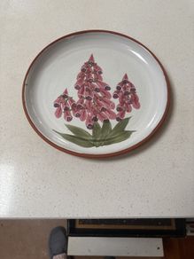 Judy Greene 25.5 cm round plate