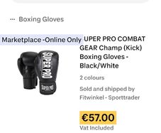 boxing gloves