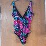 Dunnes  Stores  Floral Swimsuit.  S.18. New - No Tag. Image 4
