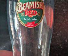 Beamish Red French Pint Glass