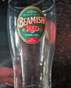 Beamish Red French Pint Glass