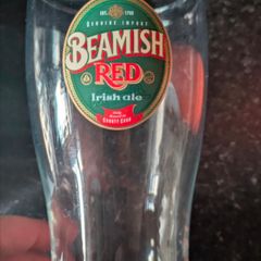 Beamish Red French Pint Glass