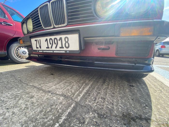 Genuine Pfeba 1919 742 VAP BMW E30 Motorsport MTech Jimmy Hill Front Spoiler Lip RARE