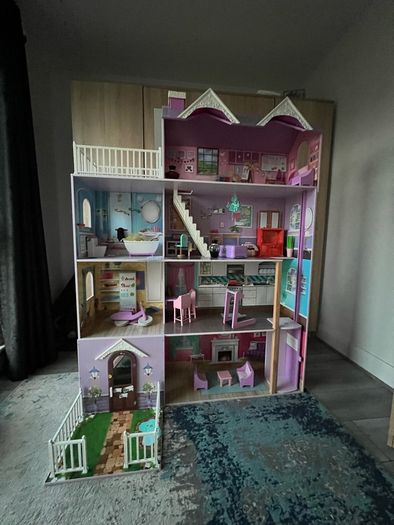 Wooden doll house