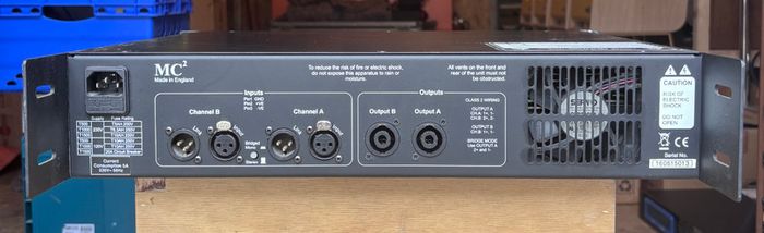 MC2 T1500 Amplifier