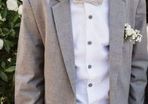 John rocha grey suit age 7/8