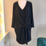Ladies Black Tunic Buckle Top from Evans. Size UK 20 / EU 48. Image 5