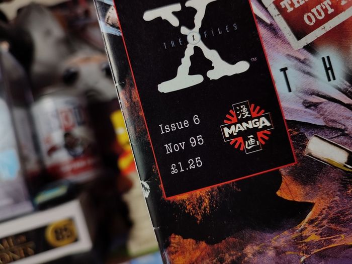 X-Files ! Issue #6 ! Drawn in Manga Style ! 1995 ! by Topps !
