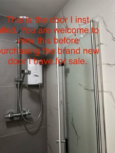Top quality German bifold shower door