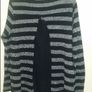 New Look stripped black & grey jumper size L UK14 EU42 Postage included Image 2