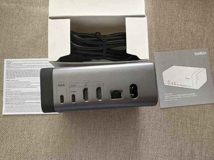 Belkin Usb-c 11-in-1 Pro Gan Dock