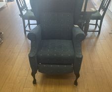wing back recliner armchair
