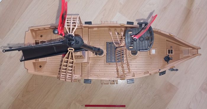 Playmobil Pirate Raiders' Ship, specifically set number 6678