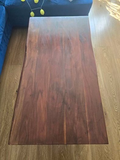 Wooden coffee table