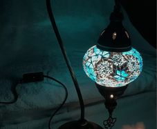 Never Used- Beautiful Turkish Lamp