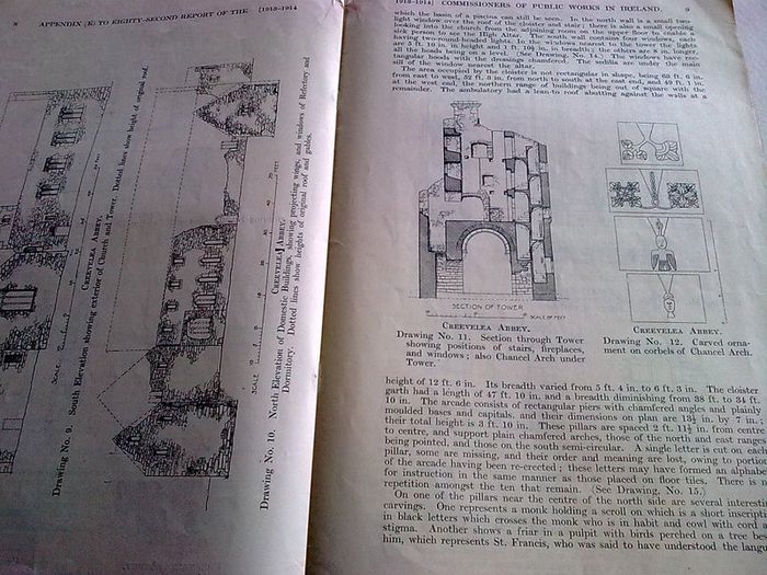 Creevelea Abbey County Leitrim History Plans Elevations