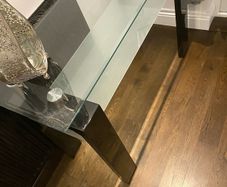 Glass Console / Hall Table