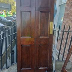 Door Solid Oak from Georgian house on Fitzwilliam Sq