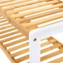 2 tier wooden shoe rack Image 5