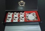 Porcelain tea/sauser set from Japan