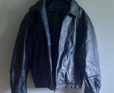 Mens Leather Jacket - Vintage Style - Croft & Barrow