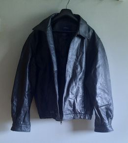 Mens Leather Jacket - Vintage Style - Croft & Barrow