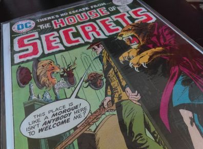 House Of Secrets #133 ! Bronze Age Horror Comic from 1975 ! by DC comics !