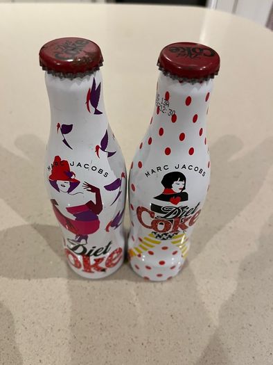 Coca Cola Marc Jacobs Diet Aluminium Bottles