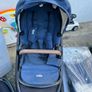 Joie Chrome DLX Trio 3-in-1 Travel System with i-Snug 2 i-Size R129 Car Seat Moonlight Image 3