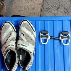 shimano tt shoes and pedals