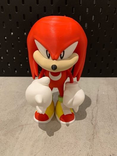 Sonic Knuckles and Shadow 3D Printed Models (Free Postage)
