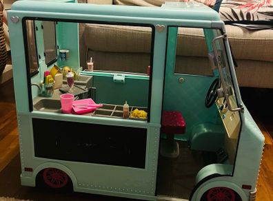 Our Generation Doll Icecream truck