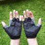 Gym gloves. Fingerless gloves. Cycling gloves. Work gloves. Carpenter gloves. Weightlifting. Workout.  Fitness.  Bodybuilding Image 10