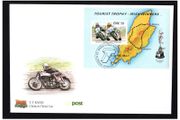 1996 Ireland Isle of Man TT (Tourist Trophy) Commemorative Stamp Miniature Sheet An Post First Day Cover (FDC)