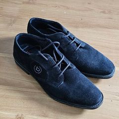 Bugatti Suede Shoes Blue EU 43