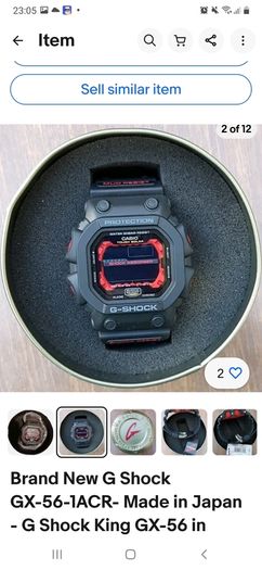 Brand new original G Shock GX56 King