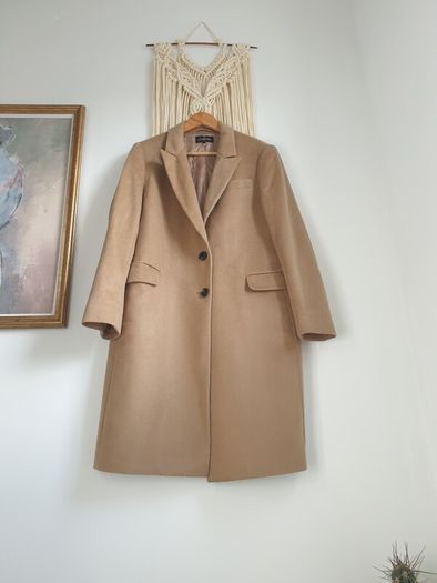 Jaeger Wool Coat Size Uk 14