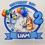Bluey themed cake toppers Image 2