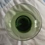 Vintage Wine Glass - Green Beehive Stem Image 3
