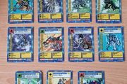 11 Digimon Ultimate level cards. 1999