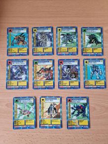 11 Digimon Ultimate level cards. 1999