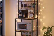 New 6 Shelves Kitchen Storage Rack (Brown)