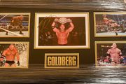Goldberg autographed plaque